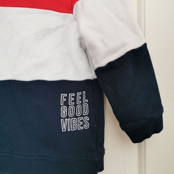 H&M color block sweatshirt size 12-18 m - Picture 3 of 4